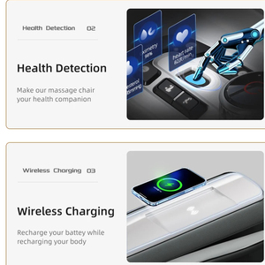 GUOHENG poltrona massaggiante 4d a gravità Zero di lusso Stretch Sl Track fauteuil de massage complet du corps - Product Image 3