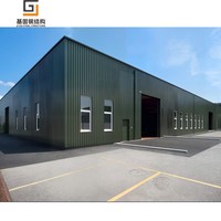 Taller de Estructura de Acero Prefabricada de China, Almacén Metálico Duradero con Paquetes Completos de Accesorios de Instalación