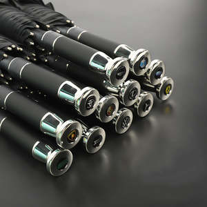 Fabricante al por mayor paraguas de golf de lujo personalizado de 27 pulgadas grande a prueba de viento estilo recto diseño clásico logotipo de marca impresiones - Product Image 5