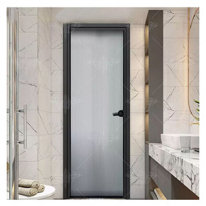Diseño de puerta de inodoro, PUERTAS DE BAÑO de aluminio - Product Image 6