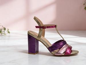 Nuovi <span class=keywords><strong>Sandali</strong></span> da Donna alla Moda <span class=keywords><strong>con</strong></span> Plateau e <span class=keywords><strong>Tacco</strong></span> Alto, Comodi <span class=keywords><strong>con</strong></span> Chiusura Slip-On, Caratteristiche Morbide e Cinturini Luccicanti - Product Image 6