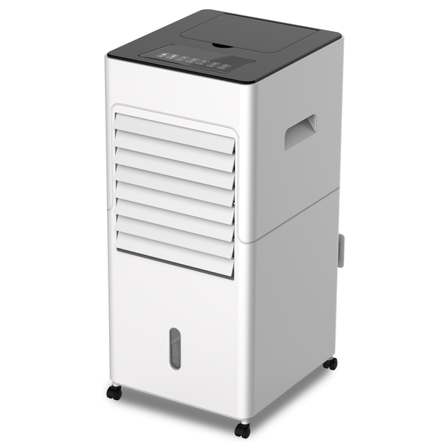 Multifunctional Moveable Air Cooling Fan Energy Saving Air Swamp Cooler for Home Appliance