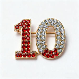 Nome di Era personalizzato associazione greca rotonda in pietra digitale in lega spilla Zeta Phi Beta Sgrho Gamma Phi Delta Iota Phi Lambda JJOA - Product Image 4