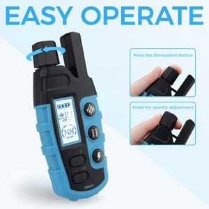 फैक्टरी प्रत्यक्ष बिक्री इलेक्ट्रिक शॉक कुत्ता प्रशिक्षण कॉलर बैटरी कुत्ता प्रशिक्षण कॉलर बीपर लंबी दूरी 1970ft आत्मरक्षा - Product Image 6