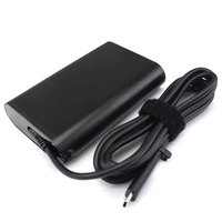 Pengisi Daya Adaptor Laptop Tipe C USB-C 45W 65W untuk Dell XPS 13 9365 9370 9380