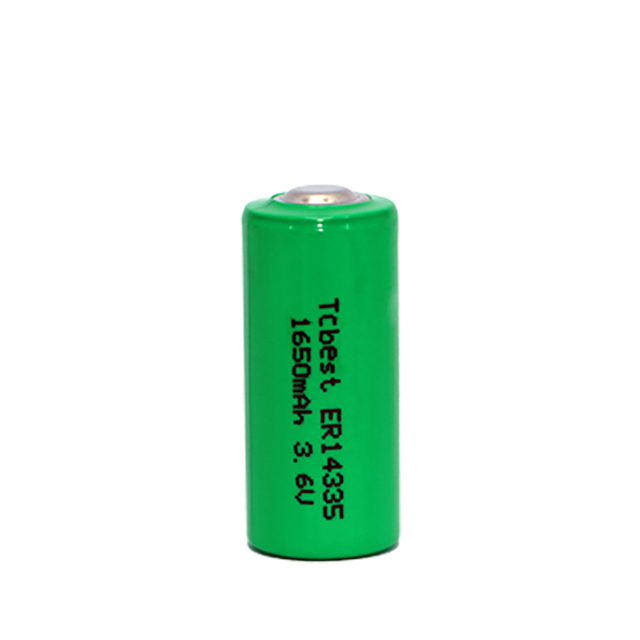 Li-socl2 3.6V ER14335M 2/3AA Lithium Thionyl Chloride Battery 1200mAh for Water Meter