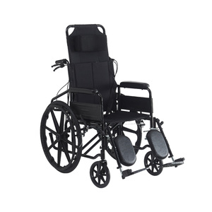 Silla de Ruedas Manual Reclinable Plegable Ligera con Inodoro para Pacientes Mayores - Product Image 1