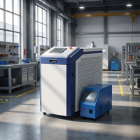 Solution professionnelle de traitement des métaux, équipement de soudage au laser à fibre portable haute précision 4 en 1 1500W 3000W
