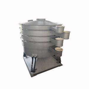 Máquina Tamizadora Vibratoria Asistida por Motor de PVC y Acero Inoxidable para Procesamiento de Alimentos y Tamizado de Granulados - Product Image 2