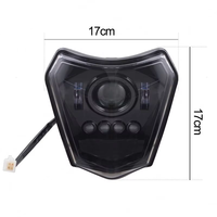 Assemblage de lampe avant de phare LED YongJin avec DRL de faisceau haut-bas pour KTM EXC XCW