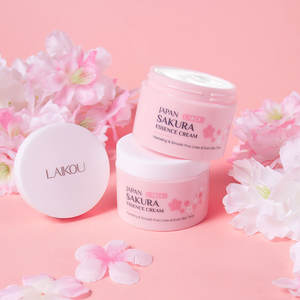 LAIKOU sıcak satış OBM japonya SAKURA nemlendirici cilt parlatıcı nemlendirici en iyi yüz kremi 50g adil cilt için - Product Image 3