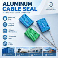 Scellé de sécurité en alliage d'aluminium ST-CS-HJ6 pour conteneurs, pour la sécurisation des marchandises à haute sécurité