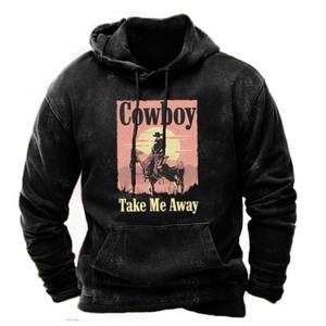 เสื้อฮู้ดดี้ผ้าคอตตอนผสมสแปนเด็กซ์ ผ้าคอตตอนผสมแบบเรียบ เสื้อฮู้ดดี้ออกกำลังกาย เสื้อฮู้ดดี้แฟชั่นผู้ชาย - Product Image 3