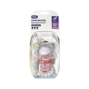 <span class=keywords><strong>Attache</strong></span>-sucette en silicone souple <span class=keywords><strong>pour</strong></span> bébé, motif papillon perlé, avec chaîne anti-chute - Product Image 1