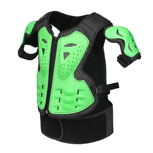 Детская дышащая Защитная куртка HBG 1416, мотоциклетная сетчатая ткань, защитное снаряжение для мотокросса
