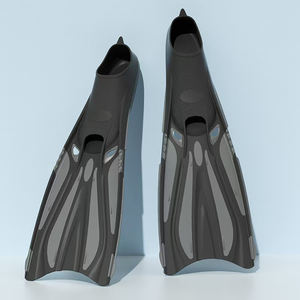 Diseño clásico Swim Flipper Snorkel Buceo Aletas de natación Hoja larga Aletas de buceo gratis - Product Image 6