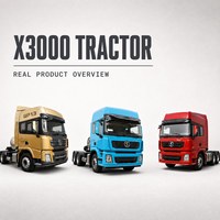 Traktor Head SHACMAN X3000 F3000 6x4 380HP 430HP Bekas untuk Transportasi Kargo Jarak Jauh