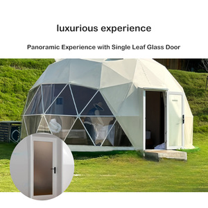 <span class=keywords><strong>Tenda</strong></span> a cupola di lusso con esperienza panoramica e porta in vetro a foglia singola con <span class=keywords><strong>tenda</strong></span> Resort impermeabile per eventi all'aperto di nozze - Product Image 4