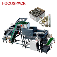 Focuspack Machine de remplissage automatique électrique haute vitesse pour vis et boulons 30 kg, contrôlée par PLC, pour la conditionment et l'étiquetage de quincaillerie et de fixations