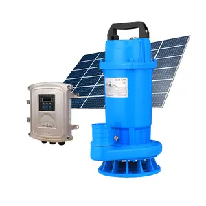 Éolienne et 200w pompe solaire pour la caractéristique de l'eau 80w/sans brosse solaire pompe submersible
