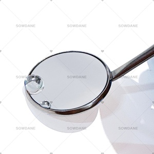 Specchietto per bocca di tipo idrofobico dentale per cura orale esame denti igiene rodio specchio per bocca - Product Image 4