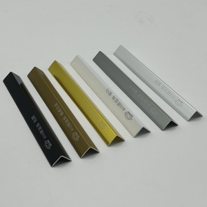 Bán buôn 10 mé<span class=keywords><strong>t</strong></span> nhôm gạch hồ sơ TRIM <span class=keywords><strong>t</strong></span>ường sàn trang trí phụ kiện cho khách sạn & biệ<span class=keywords><strong>t</strong></span> thự góc đúc góc TRIM - Product Image 1