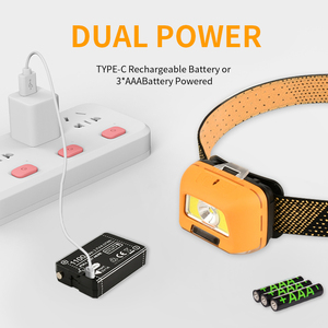 Super luminoso ricaricabile ad alta potenza <span class=keywords><strong>LED</strong></span> torcia luce IP65 Rated agli ioni di litio interruttore per campeggio caccia escursioni - Product Image 2