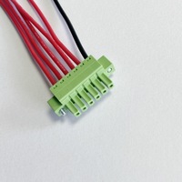 Bloque de terminales de tornillo enchufable de doble cara, cable de terminales multipin para transmisión de señal en equipos industriales