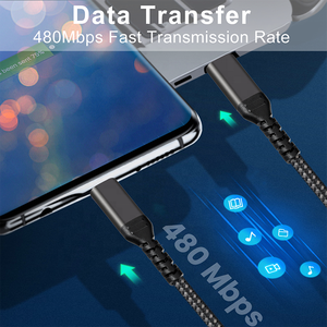 Cáp Dữ Liệu Sạc Nhanh Usb 2.0 60W, Loại C Truyền Tốc Độ Cao Sản Phẩm Bán Chạy - Product Image 4