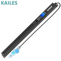 KAILES (KLS) Série K55 ZA PDU intelligent géré 200-240Vac 32A 22 prises brésiliennes pour armoire réseau à usage industriel