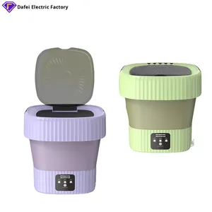 Lave-linge pliable USB Dafis, haute efficacité, économie d'énergie, grande capacité, drainage, bleu, vente en gros d'usine - Product Image 5