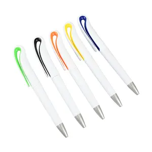 GL OEM 도매 광고 만들기 펜 바디 로고 선물 펜 창조적 인 플라스틱 볼펜