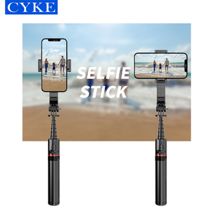 CYKE-Palo de selfi telescópico plegable, trípode con <span class=keywords><strong>Bluetooth</strong></span> inalámbrico, palo de selfi portátil de mano con Control remoto L12 - Product Image 3