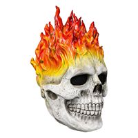 Masque en latex réaliste pour la tête, accessoires d'Halloween et de Noël, cosplay, design effrayant, masque de mascarade