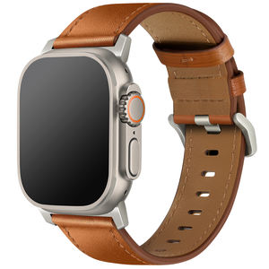 Correas de Reloj Inteligente de Cuero Genuino Premium Impermeables <span class=keywords><strong>OEM</strong></span>/ODM para <span class=keywords><strong>Apple</strong></span> <span class=keywords><strong>Watch</strong></span> <span class=keywords><strong>Ultra</strong></span> Series 9 <span class=keywords><strong>8</strong></span> 7 Se 6 5 4 3 1 Accesorios - Product Image 3