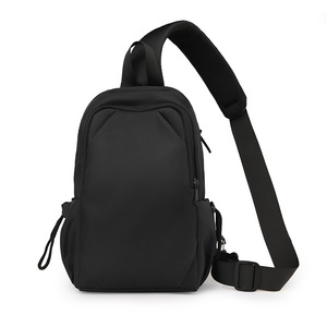 Wholesale Striped Pattern Solid Color Nylon Waterproof <b>Backpack</b> Oxford Material with Zipper - Product Image 3