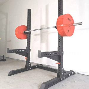 Soporte Ajustable para Sentadillas y Press <span class=keywords><strong>de</strong></span> Banca, <span class=keywords><strong>de</strong></span> Acero Reforzado, Plegable, Multifuncional, para Entrenamiento <span class=keywords><strong>de</strong></span> Pesas Comercial - Product Image 4