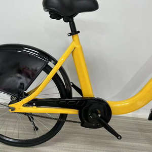 Meijiao City Bike 24 Inch Steel Rim Shared <b>Bicycle</b> With Basket For Urban Use - Product Image 2