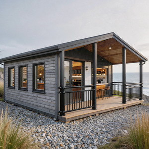 Maison modulaire préfabriquée en conteneur de 20 pieds, 40 pieds, 2, 3 ou 4 chambres, entièrement meublée, avec électroménager et climatiseur, Mexique - Product Image 1