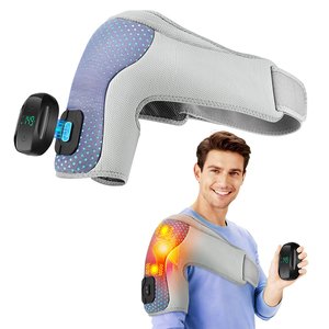 Detachable Controller Smart Timing Electric Heating Vibration <strong>Shoulder</strong> Brace Massage Belt Pain Relief <strong>Shoulder</strong> <strong>Massager</strong> - Product Image 1
