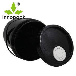 Fabrication chinoise de bijoux en plastique, seau rond de 5 litres avec couvercles, - Product Image 4