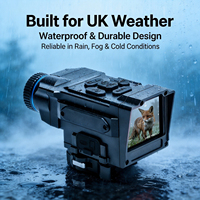 Caméra thermique multispectrale TRV NT19 avec capteur diurne 2K, monoculaire thermique pour la chasse avec enregistrement vidéo, PIP et WiFi