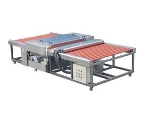 High Efficiency Hollow Glass Horizontal Glass Cleaning Machine Washer For Insulating Glass Processing