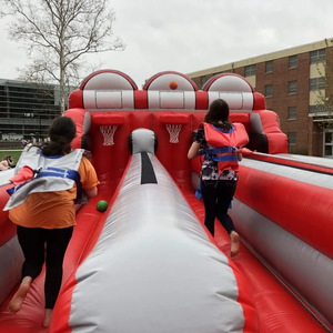 <span class=keywords><strong>Inflatable</strong></span> <span class=keywords><strong>Bungee</strong></span> nhảy trò chơi bóng rổ <span class=keywords><strong>Inflatable</strong></span> <span class=keywords><strong>Bungee</strong></span> bóng rổ <span class=keywords><strong>3</strong></span> làn xe bóng rổ <span class=keywords><strong>Bungee</strong></span> chạy - Product Image 1