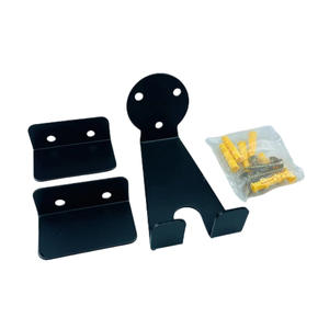 Support mural pour vélo en fer noir, rangement intérieur portable pour vélo de route et de montagne, présentoir Qt 36546166 - Product Image 2