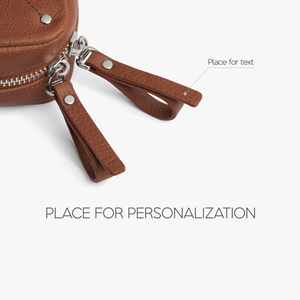 Leather Power Bank Case Tech Essential Bag Multi-functional Large Travel Cable Earphone Digital Gear Organizer w Air Tag Case - Product Image 4