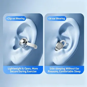 Écouteurs sans fil <span class=keywords><strong>Bluetooth</strong></span> 2-en-1 Q27 avec étui rotatif, affichage numérique, double mode d'utilisation intra-auriculaire et à clip d'oreille, longue autonomie - Product Image 5