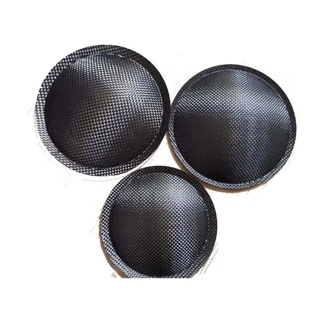 Speaker carbon fiber dust cap for car speakers