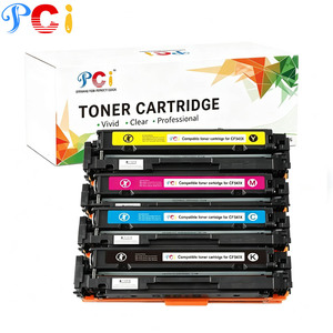 <span class=keywords><strong>Cartouche</strong></span> de toner compatible de bonne qualité CF540X CF541X CF542X <span class=keywords><strong>203X</strong></span> 203A CF540 CF540A pour imprimante laser couleur <span class=keywords><strong>HP</strong></span> M254dw M254nw M281FDN - Product Image 1