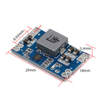 Modul Step-Down 5A DC-DC Output Teregulasi DC Efisiensi Tinggi 33V/5V/9V/12V Papan Catu Daya Regulator Tegangan Mini560
